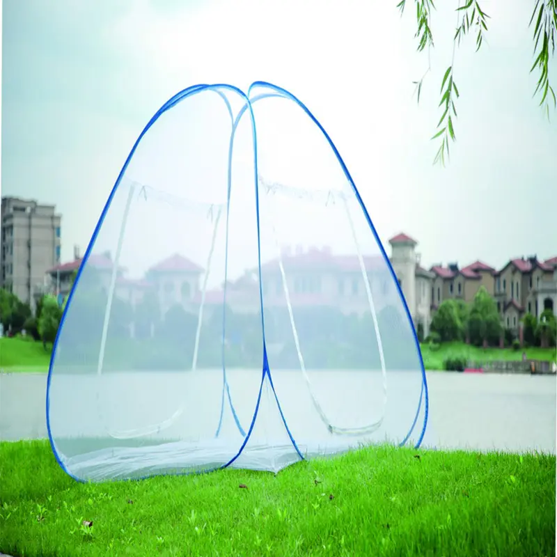 Zanzariera Pop-up SansBug Per 1 Persona - Tenda Da Letto Autoportante Con Fondo In PE, Per Campeggio E Avventura